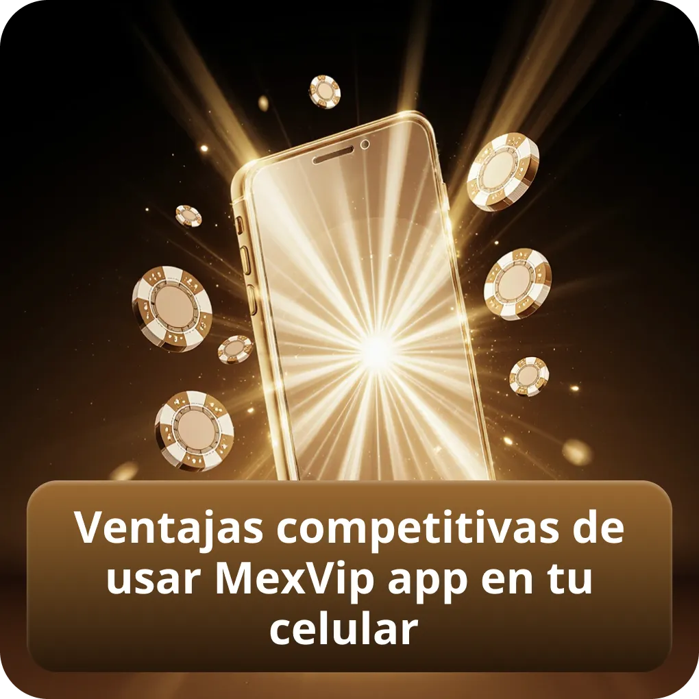 Ventajas competitivas de usar MexVip app en tu celular