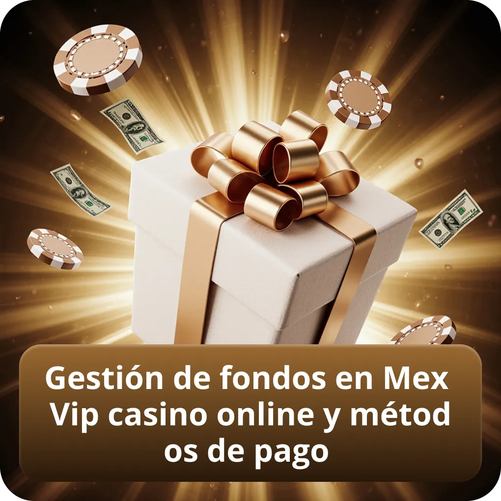 Gestión de fondos en Mex Vip casino online y métodos de pago