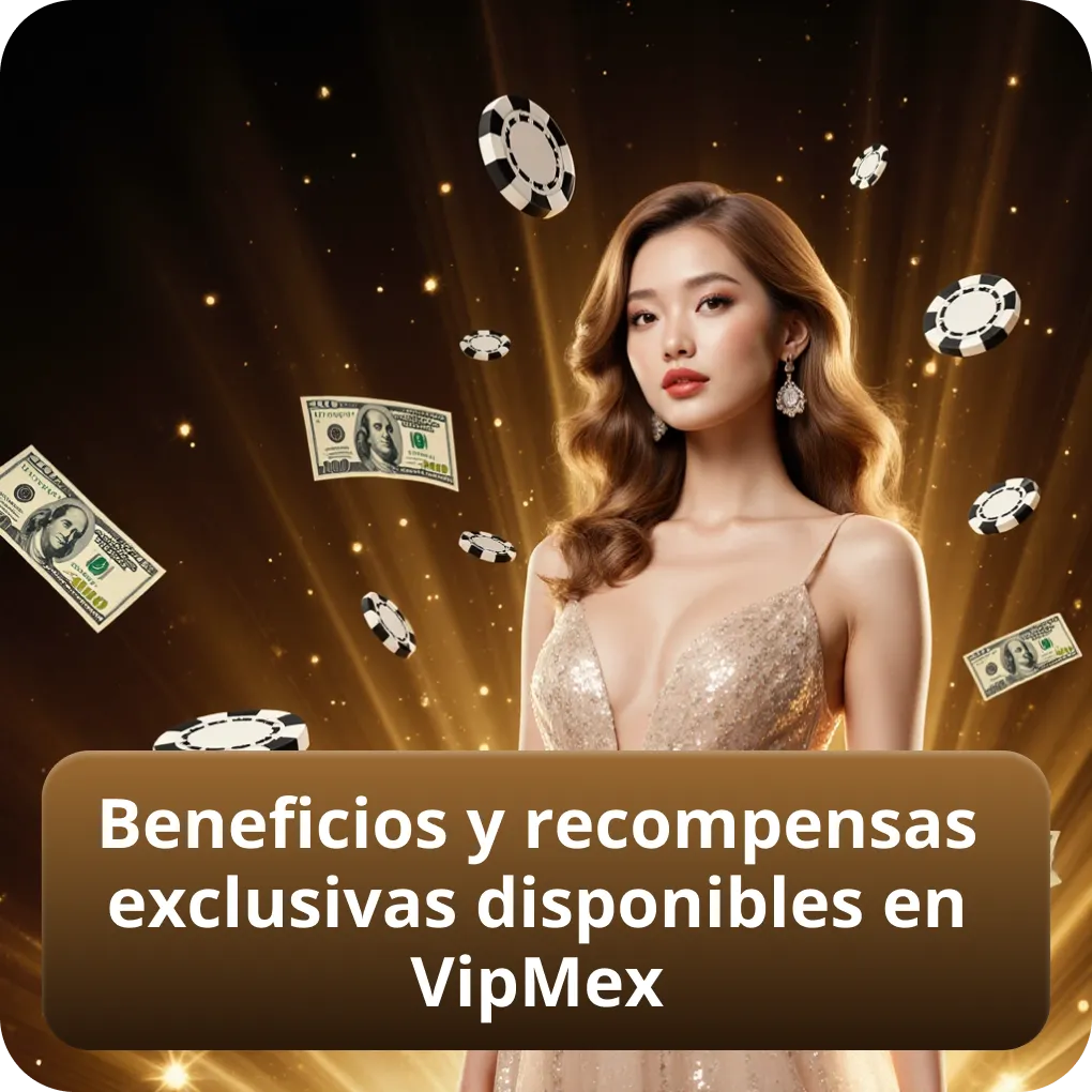 Beneficios y recompensas exclusivas disponibles en VipMex